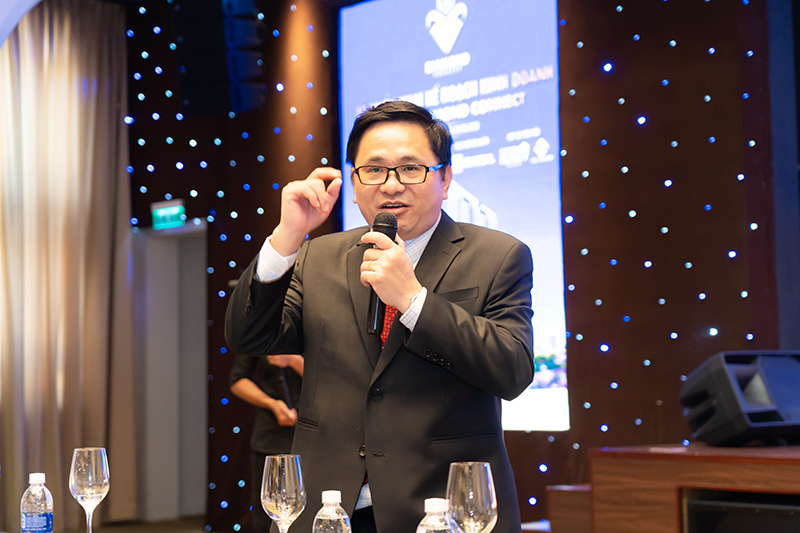 Ông Lê Tiến Vũ, Chủ tịch HĐQT Công ty TNHH Đầu Tư Xây Dựng Dịch Vụ Bất Động Sản Seareal chia sẻ chuyên sâu về thông tin kinh tế thị trường