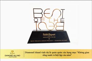 diamond island duoc vinh danh tai giai thuong best of the best 2016